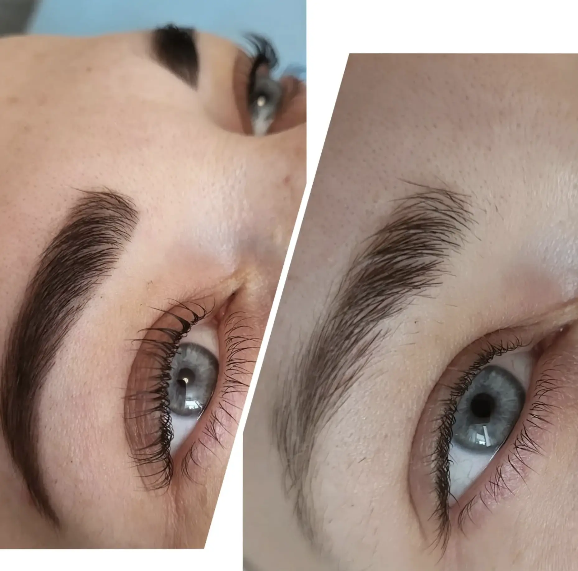 lash lamination before and after